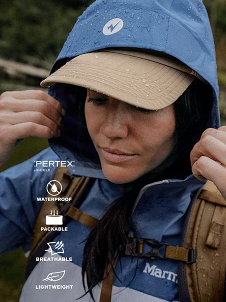 Marmot Womens Minimalist Pertex Rain Jacket - Thunderhead