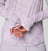 Columbia Womens PFG Uncharted Hoodie - Lavender Pearl Swamplands