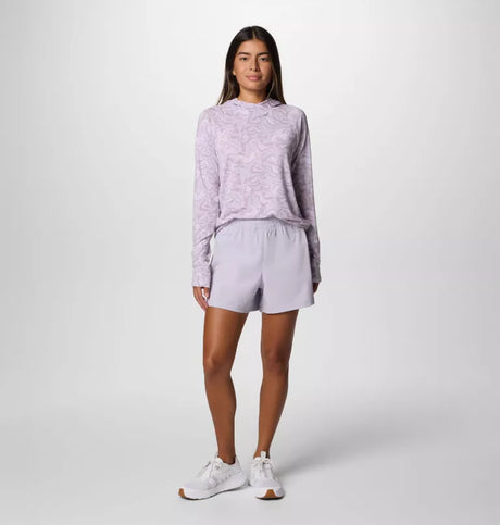 Columbia Womens PFG Uncharted Hoodie - Lavender Pearl Swamplands
