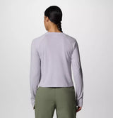 Columbia Womens PFG Uncharted Neps Long Sleeve Shirt - Lavender Pearl