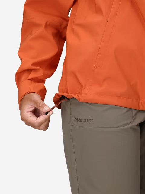 Marmot Womens PreCip Eco Pro Rain Jacket - Ginger Blossom