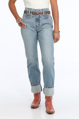 Cruel Girl Women's Quinn Bareback Jean - Light Stone - (CB74654001)