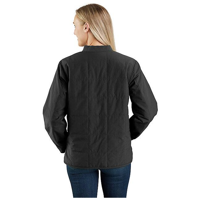 Carhartt Women's Rain Defender Loose Fit Lightweight Insulated Jacket - Black