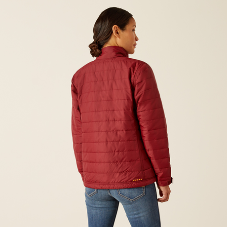 Ariat Women's Rebar Cordura Ripstop Lightweight Insulated Jacket - Cabernet