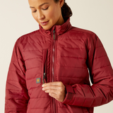 Ariat Women's Rebar Cordura Ripstop Lightweight Insulated Jacket - Cabernet