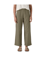 Patagonia W's Regenerative Organic Certified Cotton Essential Pants - River Rock Green