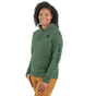 Carhartt Women's Relaxed Fit Midweight Logo Sleeve Graphic Hoodie - Frosted Balsam