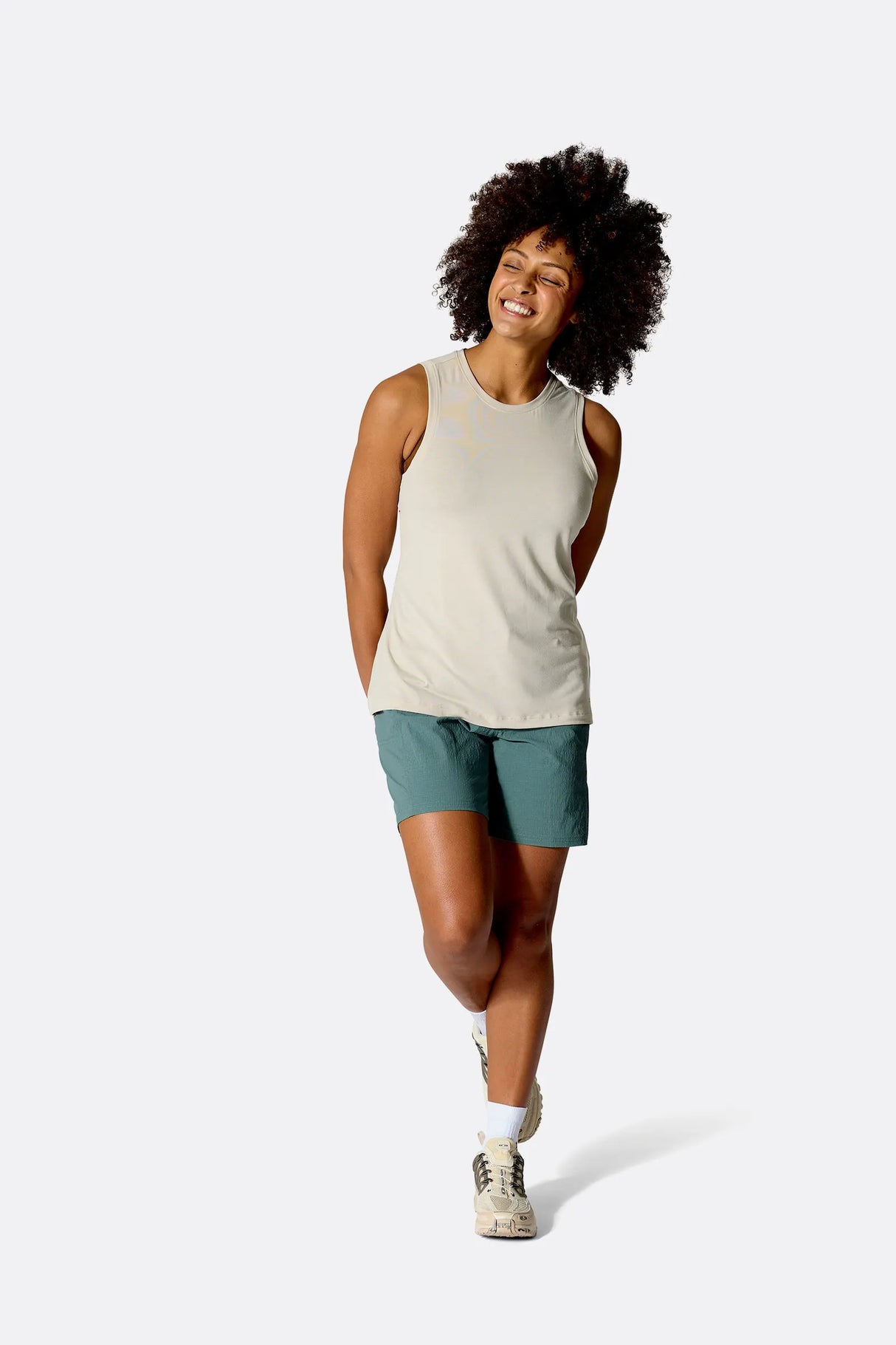 Rab Womens Rivelin Tank - Pebble