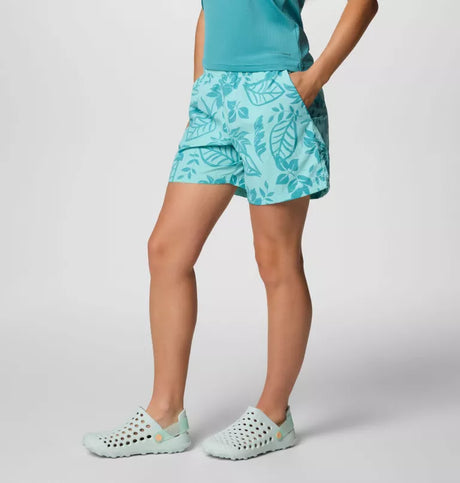 Columbia Womens Sandy River Printed Shorts III - Spray Pasteled Tonal
