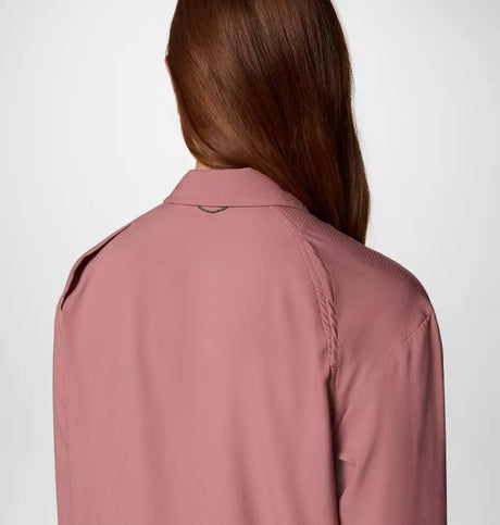 Columbia Womens Silver Ridge Utility Long Sleeve Shirt - Fig