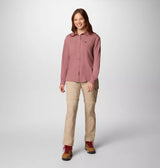 Columbia Womens Silver Ridge Utility Long Sleeve Shirt - Fig