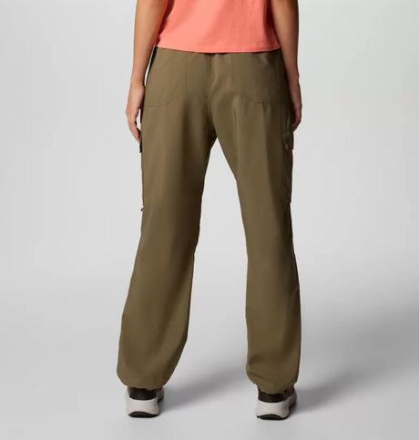 Columbia Womens Skien Valley Cargo Pants - Stone Green