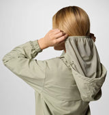 Columbia Womens Skien Valley Hooded Long Sleeve Shirt - Safari