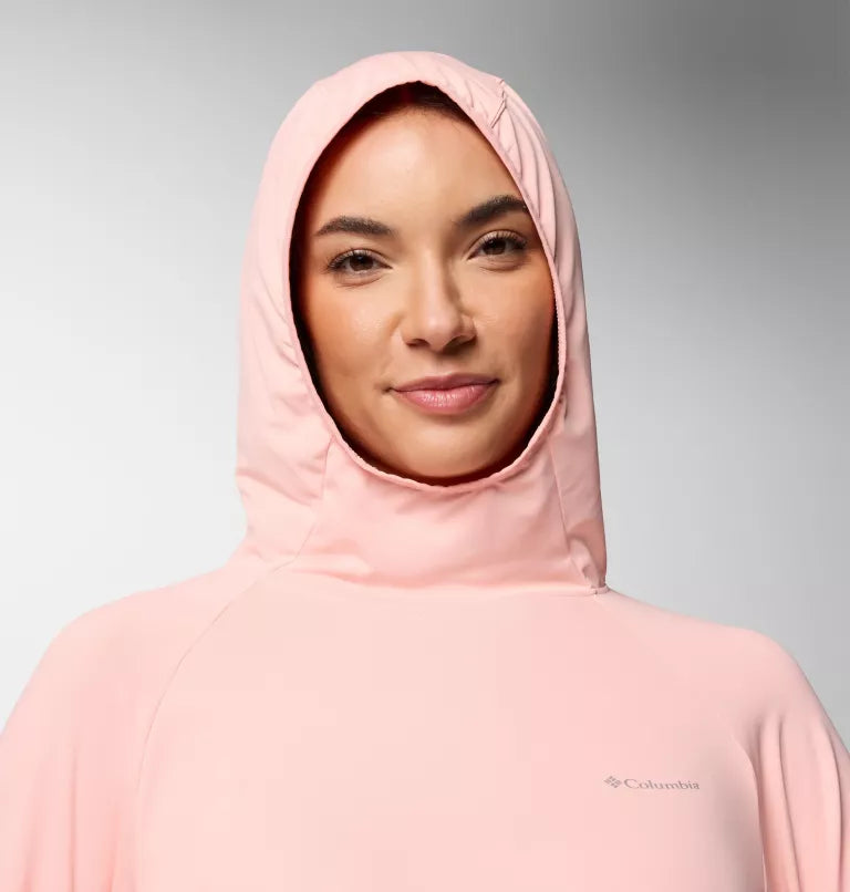 Columbia Womens Skien Valley Hoodie - Pink Sand