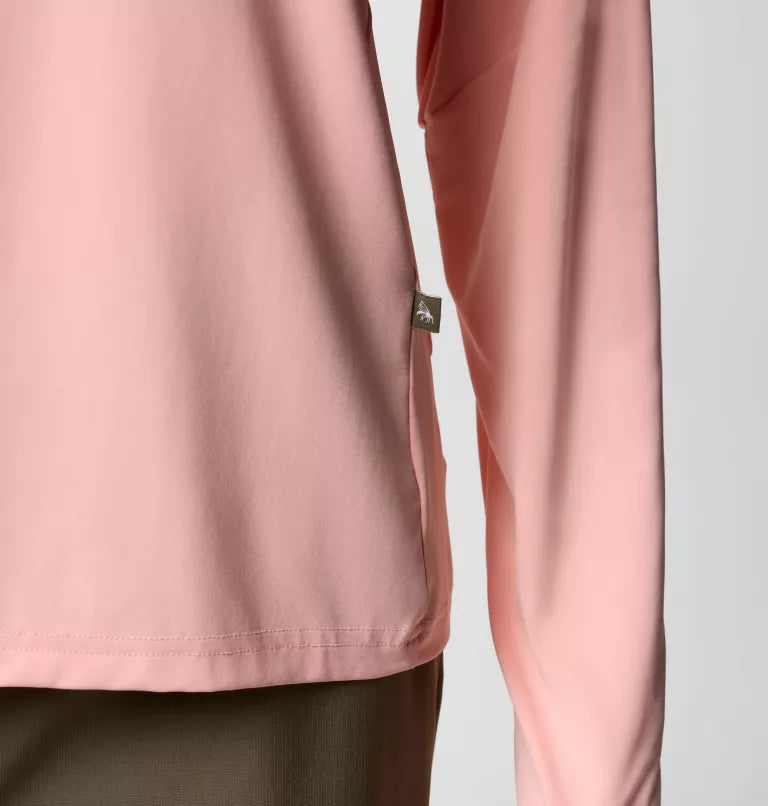 Columbia Womens Skien Valley Hoodie - Pink Sand