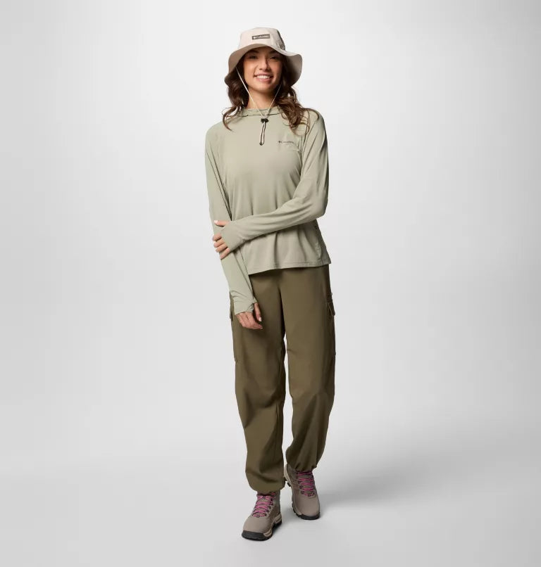Columbia Womens Skien Valley Hoodie - Safari