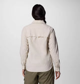 Columbia Womens Skien Valley Long Sleeve Shirt - Dark Stone
