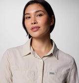 Columbia Womens Skien Valley Long Sleeve Shirt - Dark Stone