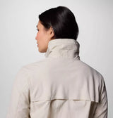 Columbia Womens Skien Valley Long Sleeve Shirt - Dark Stone