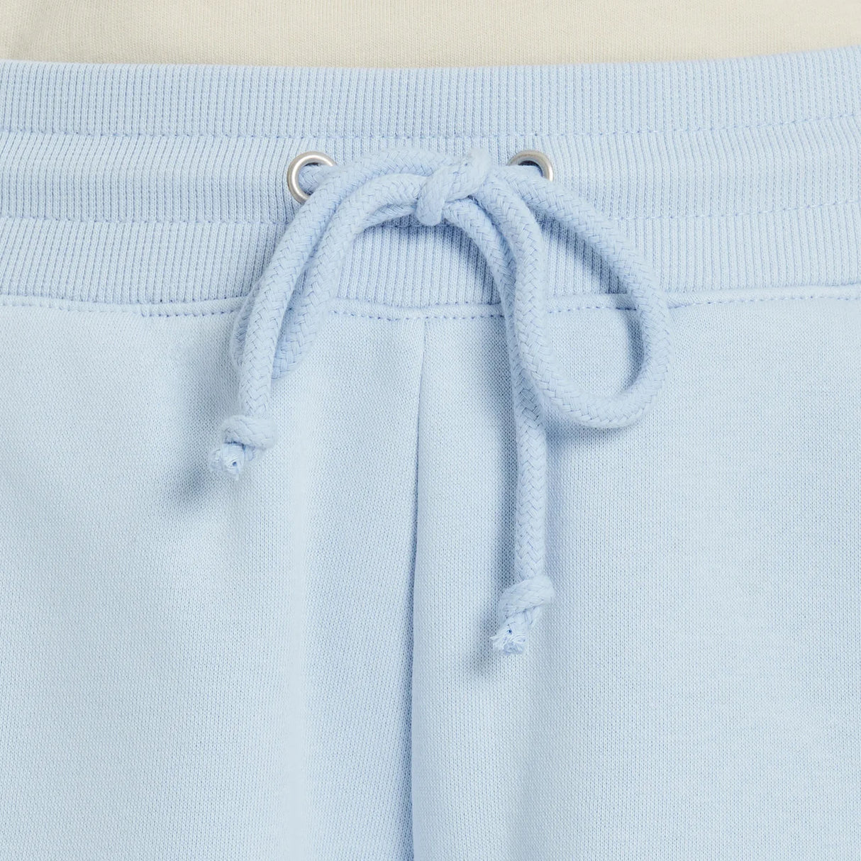Life Is Good Womens Solid Good Vibes Fleece Shorts - Glacier Blue