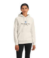 The North Face Womens Strange Colorful World Flower Graphic Hoodie - White Dune
