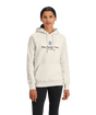 The North Face Womens Strange Colorful World Flower Graphic Hoodie - White Dune