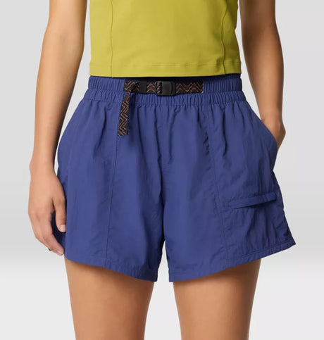 Mountain Hardwear Womens Stryder Short - Lapis Dusk
