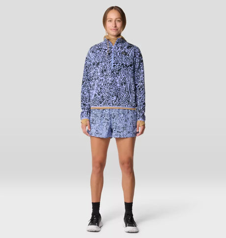 Mountain Hardwear Womens Stryder Swim Short - Light Illusion Forager Print