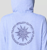 Mountain Hardwear Womens Sunblocker Long Sleeve Hoody - Light Illusion Heather