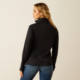 Ariat Women's Tek Team 1/2 Zip Sweatshirt - Black & Grape