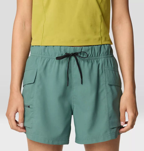 Mountain Hardwear Womens Trail Sender Short - Blue Pine