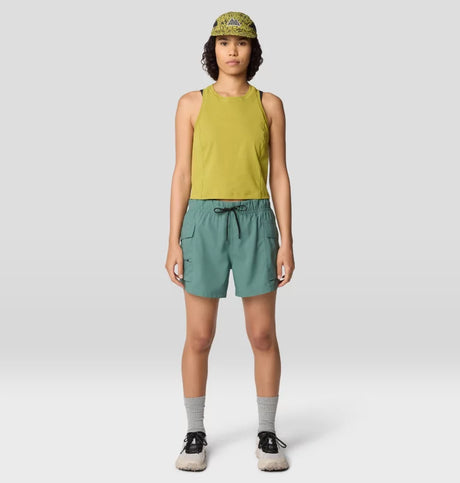 Mountain Hardwear Womens Trail Sender Short - Blue Pine