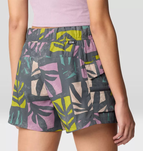 Mountain Hardwear Womens Trail Sender Short - Volcanic Meadows Print