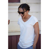 Royal Robbins Womens Vacationer V-Neck - Undyed