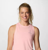 Columbia Womens Weekend Ascent Tank - Pink Sand