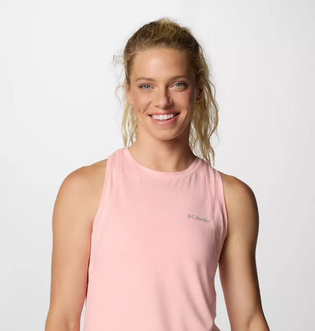 Columbia Womens Weekend Ascent Tank - Pink Sand