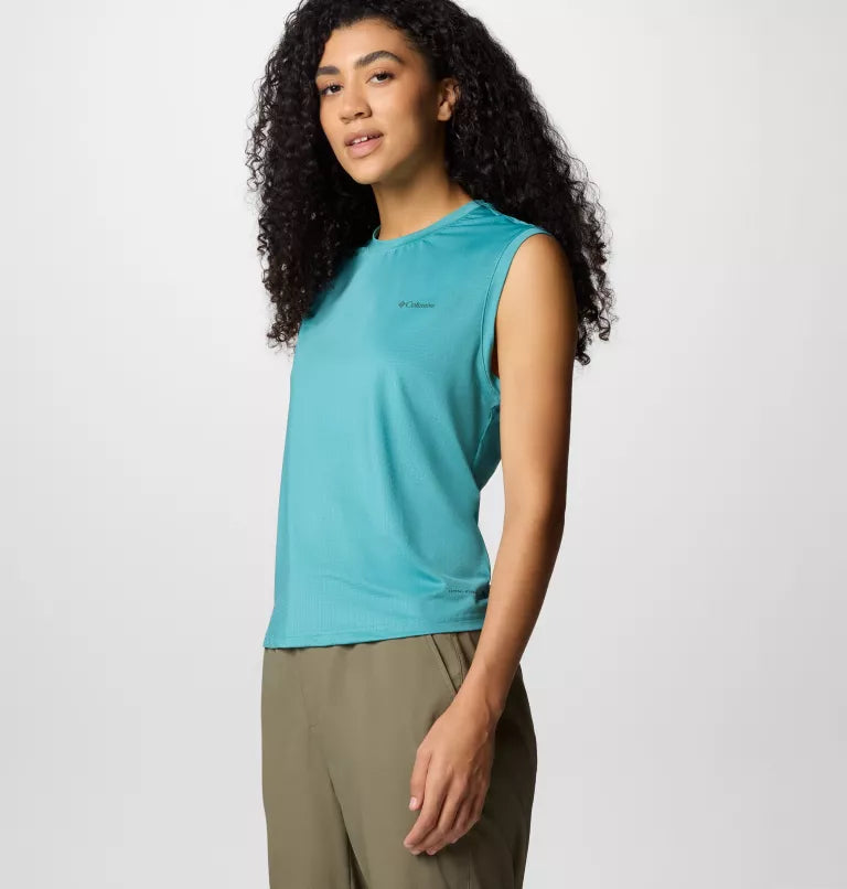 Columbia Womens Wild Springs Muscle Tank - Teal