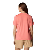Columbia Womens Wild Springs Short Sleeve Shirt - Alpenglow