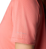Columbia Womens Wild Springs Short Sleeve Shirt - Alpenglow