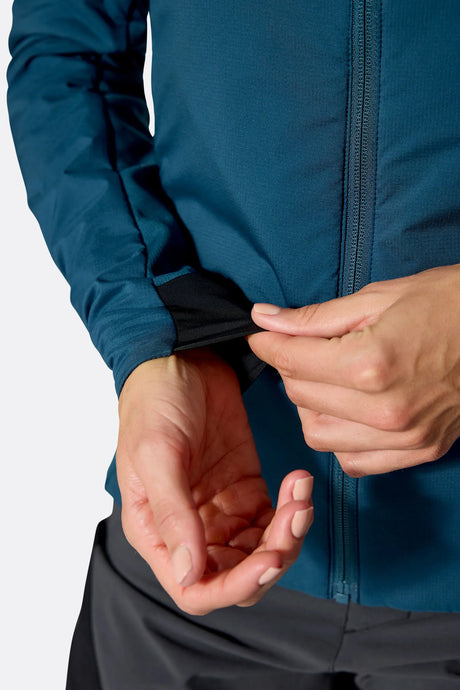 Rab Womens Xenair Alpine Flex Insulated Jacket - Mulberry