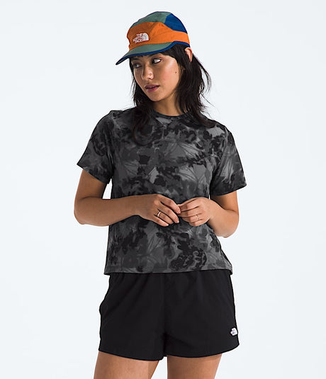 The North Face Womens Dune Sky Short Sleeve - TNF Black Lux Print TNF Black Lux Print