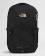The North Face Women`s Jester Luxe Pack, Tnf Black Heather/burnt Coral Metallic Tnf blk/brnt/cor/met