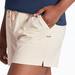 Life Is Good Women's Solid Crusher-FLEX Short - Putty White