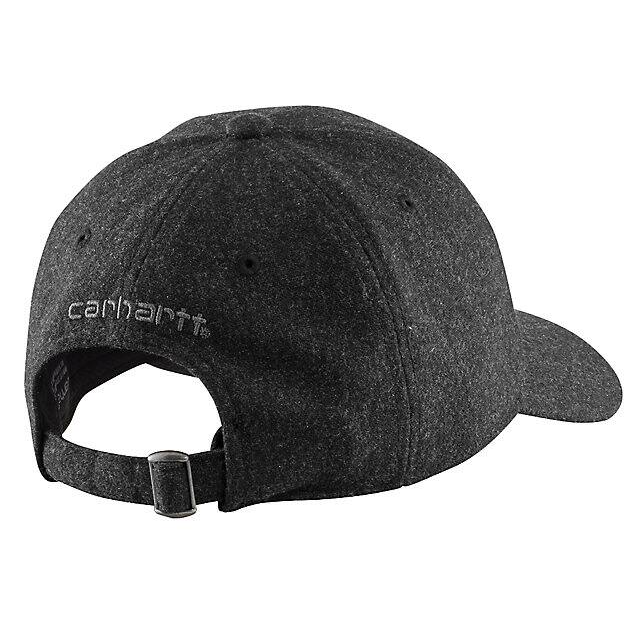 Carhartt Wool Blend C Patch Cap - Black Heather