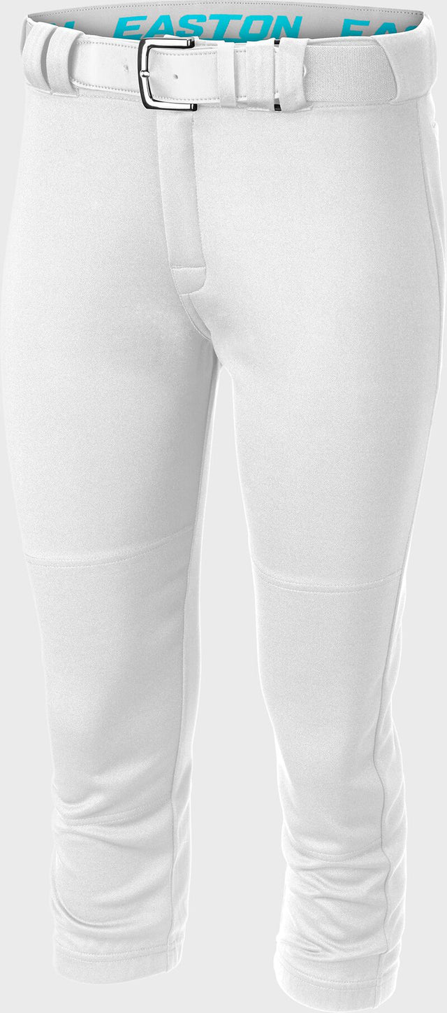 Easton Girl’s Phantom Softball Pant White