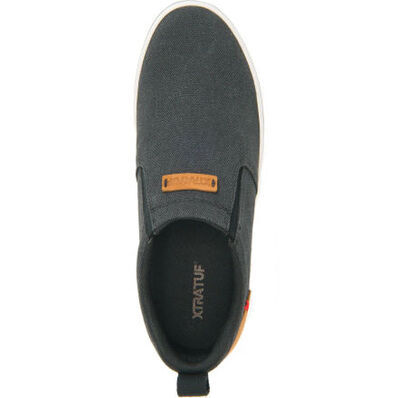 XTRATUF Men's Canvas Sharkbyte Deck Shoe - Black