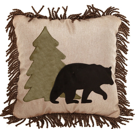 Carstens Inc Pillow Bear And Tree