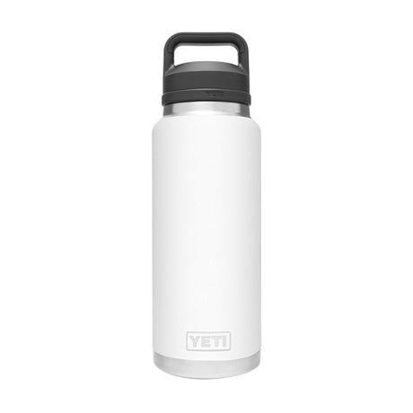 Yeti Water Bottle with Chug Cap White