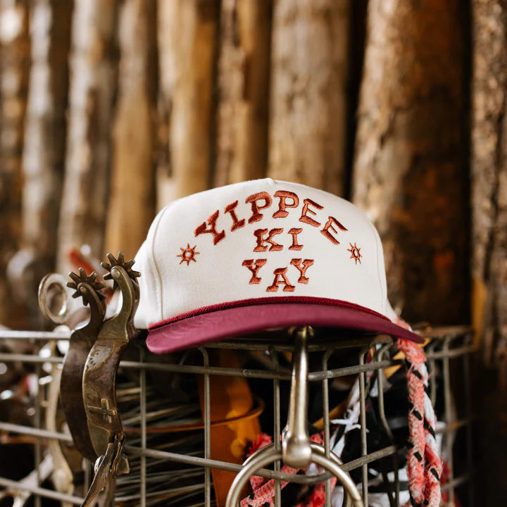 Sendero Provisions Yippee Ki Yay Hat - White