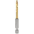 Milwaukee 27/64 In. Shockwave Red Helix Titanium Drill Bit